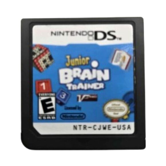 Junior Brain Trainer Nintendo DS 3DS (CIB w/Manual) Tested - Picture 3 of 5